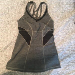 Gray Lululemon Tank Top